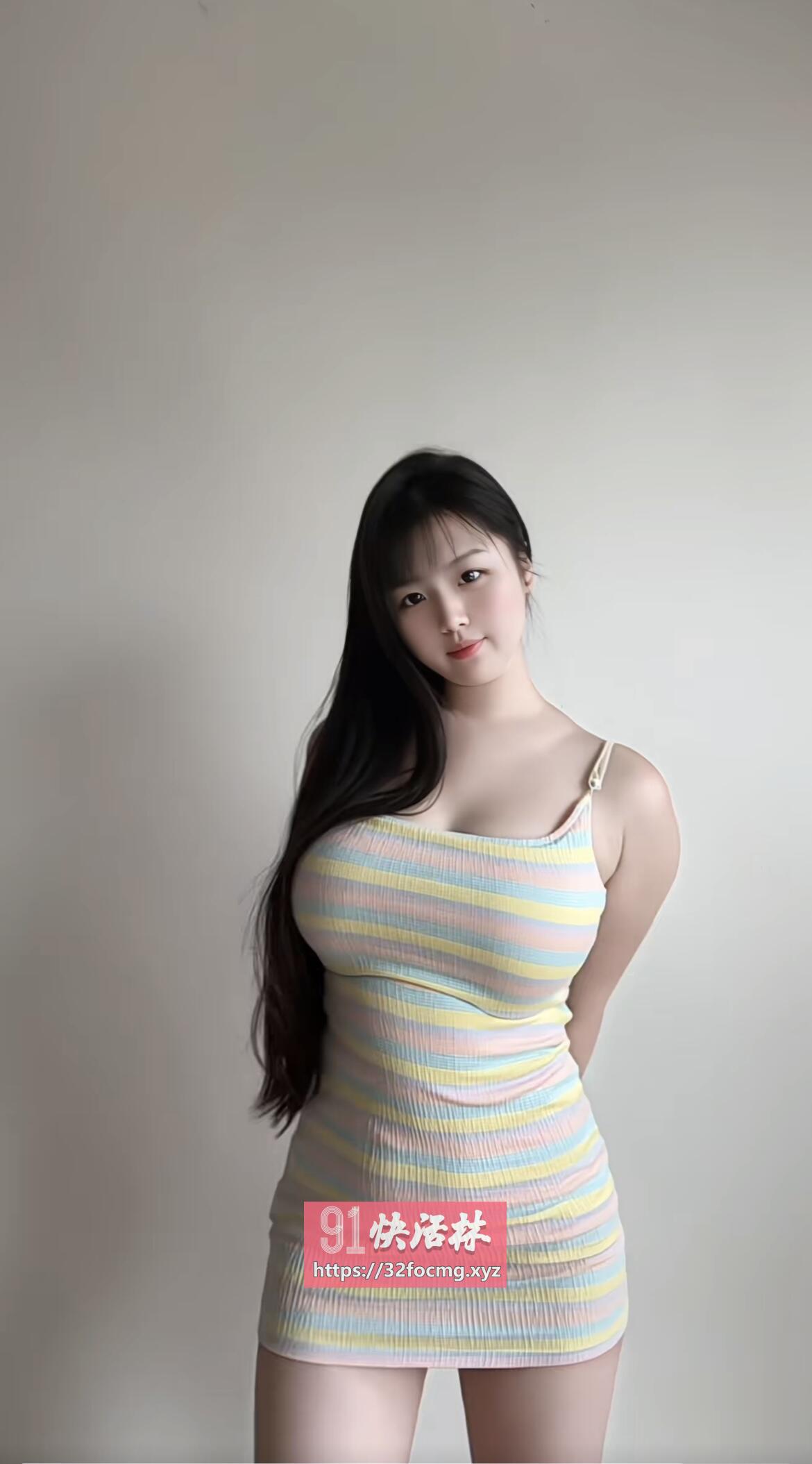 大胸健身嫩货性感妩媚